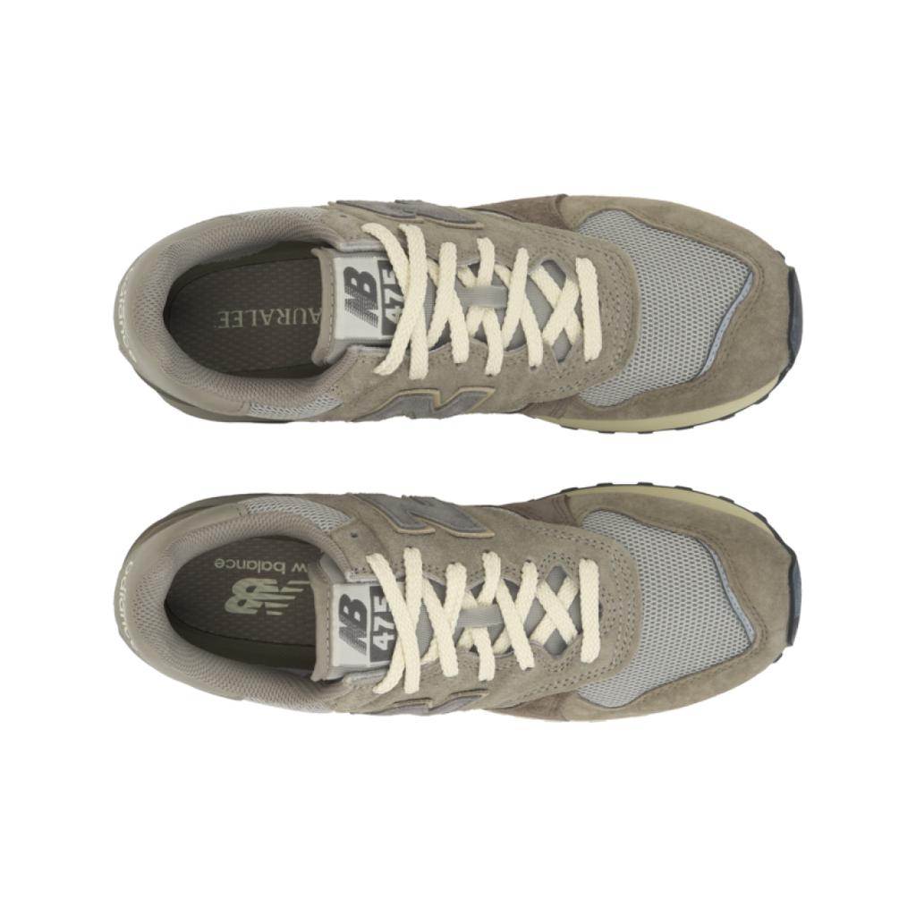 AURALEE x New Balance 475 London Fog Unisex Tenisky Šedá Taupe-Šedá Falcon U475AE