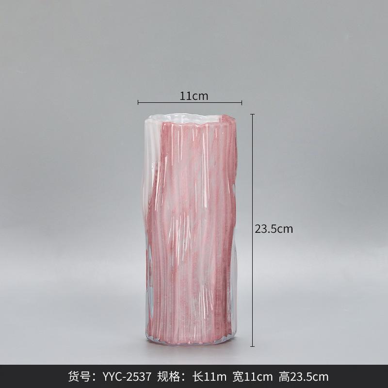 

Creative Colorful Irregular Hydroponic Glass Vase for Home Decor Ins Style Living Room Entryway