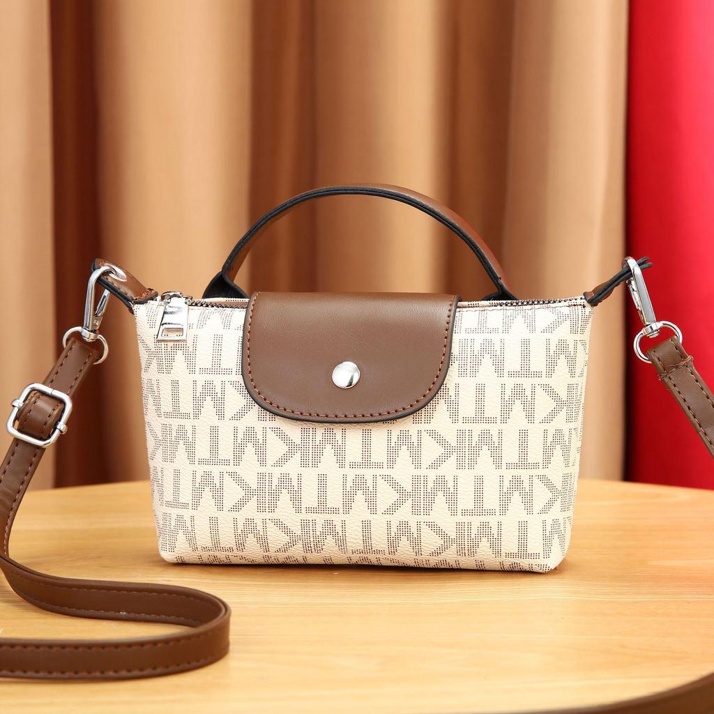"Longxiong Ladies' PU Leather Shoulder Messenger Handbag"