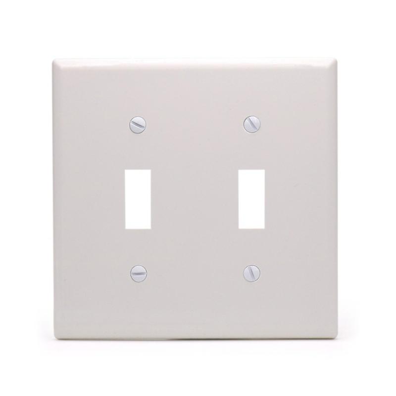 Upgrades Two Position Toggle Switches Plate Electrical Accessory with Quick Installation for Wall Outlets & Appliances