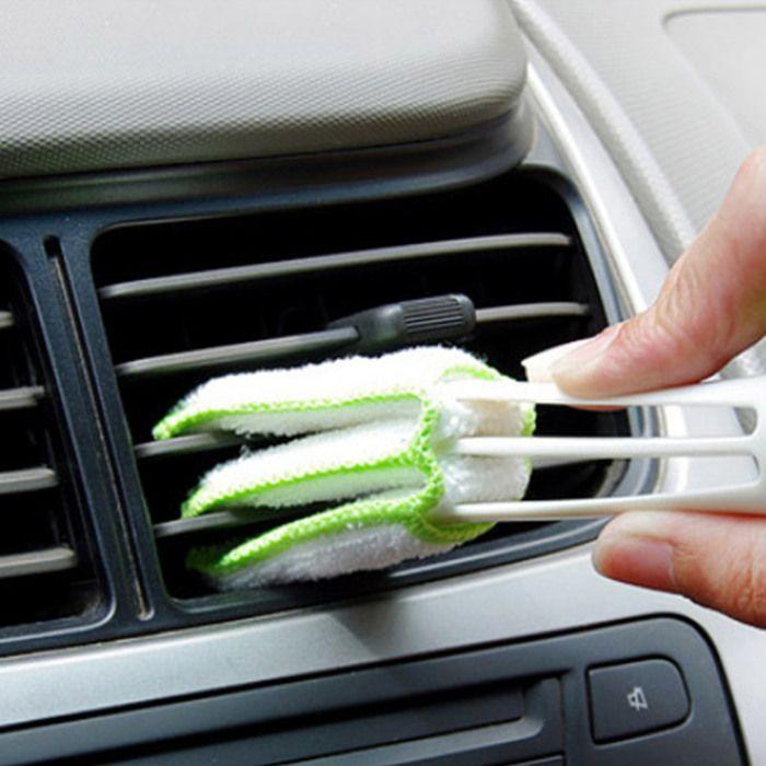 Multifunctional Double-headed Cleaning Brush for Blinds, Car Air Conditioner, Duster