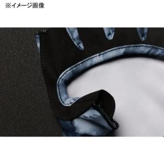 JACKALL Cooling UV Protection Gloves, Size L, Black