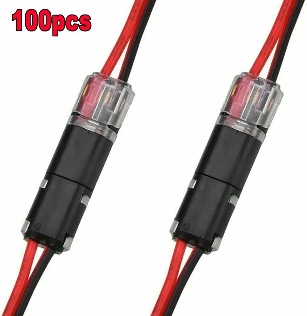 20/30/50/100pcs Waterproof Automotive Electrical Connector Sealed Dustproof Wire Terminal Strip for Car Wiring Cable Connection