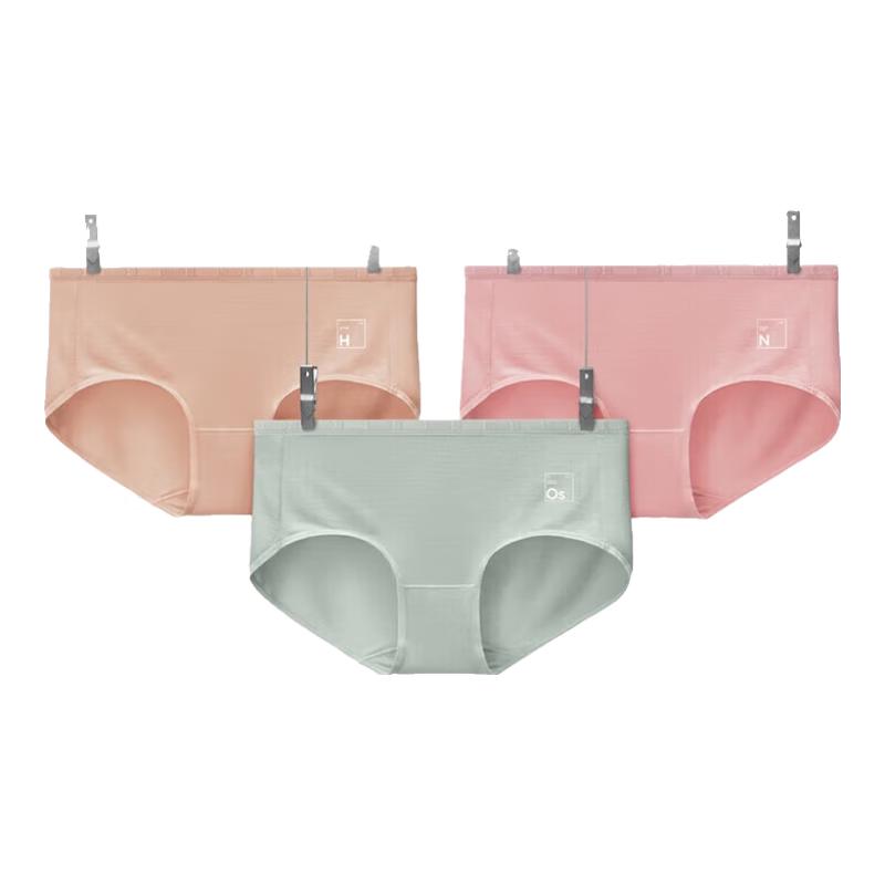 Bananain 5-Series Women's 7A Antibacterial Modal Mid-Waist Briefs 3-Pack