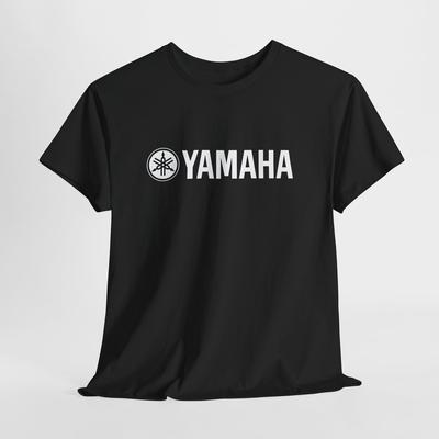 Yamaha Black T-Shirt – Unisex Motorcycle Racing Tee for Men or Women