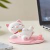 Cute Fortune Cat Cell Phone Holder Bracket Cartoon Cute Cell Phone Holder Creative Cute style small animal