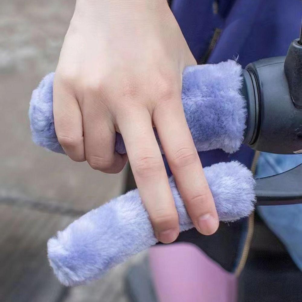 Practical Bicycle Grip Sleeves Winter Motorcycle Handle Protective Cover  Tricycles