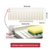 Silicone Draining Mat for Narrow-Edge Sink & Faucet Splash Guard