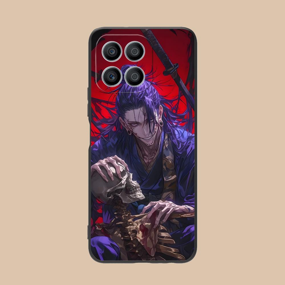 Jujutsu Kaisen Geto Suguru Phone Case for Honor 90 80 70 60 50 30 20 10 9 8 7 Pro S SE Lite 5G Colorful Printing Cover Cover