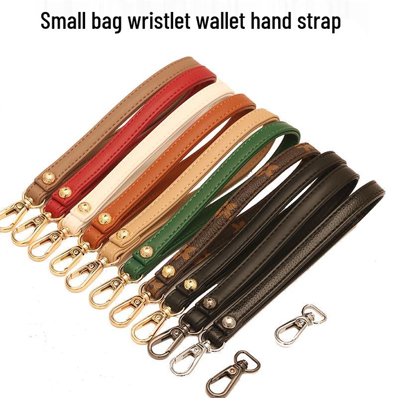 Women's Black Handheld Clutch with Strap & Accessories