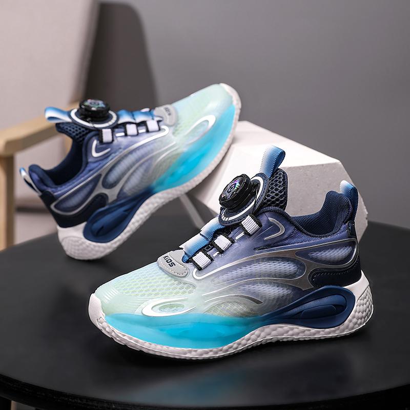 New Fashion Boys Girls Kid's 4 Seasons Buffer Cushion Casual Sneakers Child's Tennis Sport Running Jogging Shoes