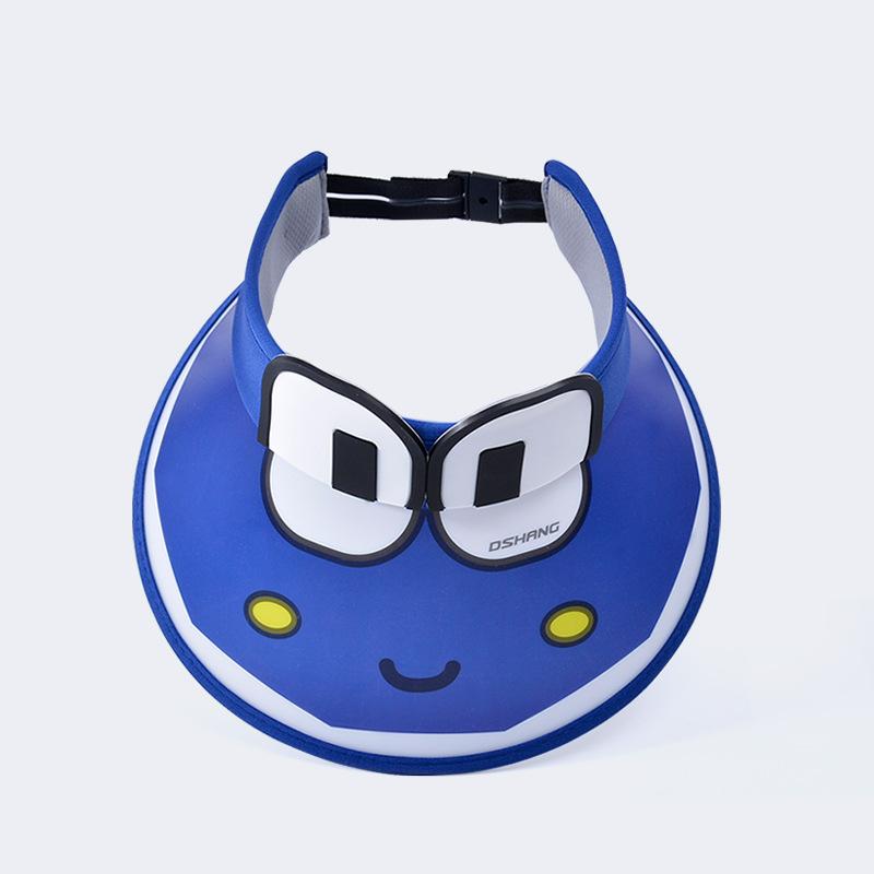 

1101 летние детские шляпы с вентиляторами, солнцезащитный козырек для мальчиков и девочек, мультяшная милая шляпа с широкими полями и открытым верхом