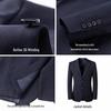 Shanshan Men's Slim-Fit Formal Suit Set