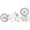 Kids  Bicycle 18 Inches for Ages 5 7 Dark Pink