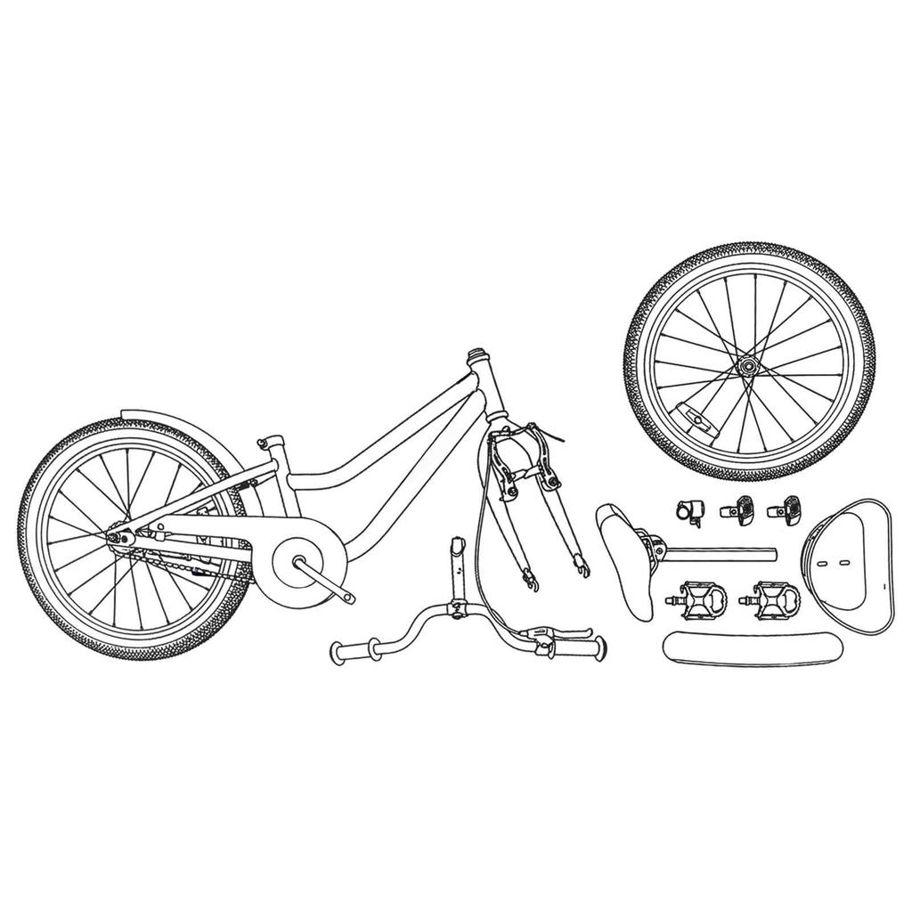 Kids Bicycle 18 Inches for Ages 5 7 Dark Pink