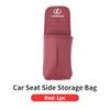 Boîte à mouchoirs pour siège de voiture Sac de rangement pour essuie-tout en cuir Accessoires pour Lexus CT200h ES250 ES300h IS250 IS200 GS300 GX470 GS460