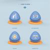 1PCS Children's Height Touch Device Intelligent Bounce Trainer Games Toys for Kids Exercise Child Jump High Increase Trainer