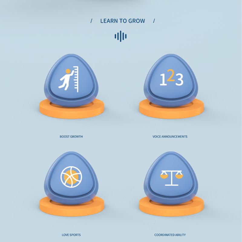 1PCS Children's Height Touch Device Intelligent Bounce Trainer Games Toys for Kids Exercise Child Jump High Increase Trainer