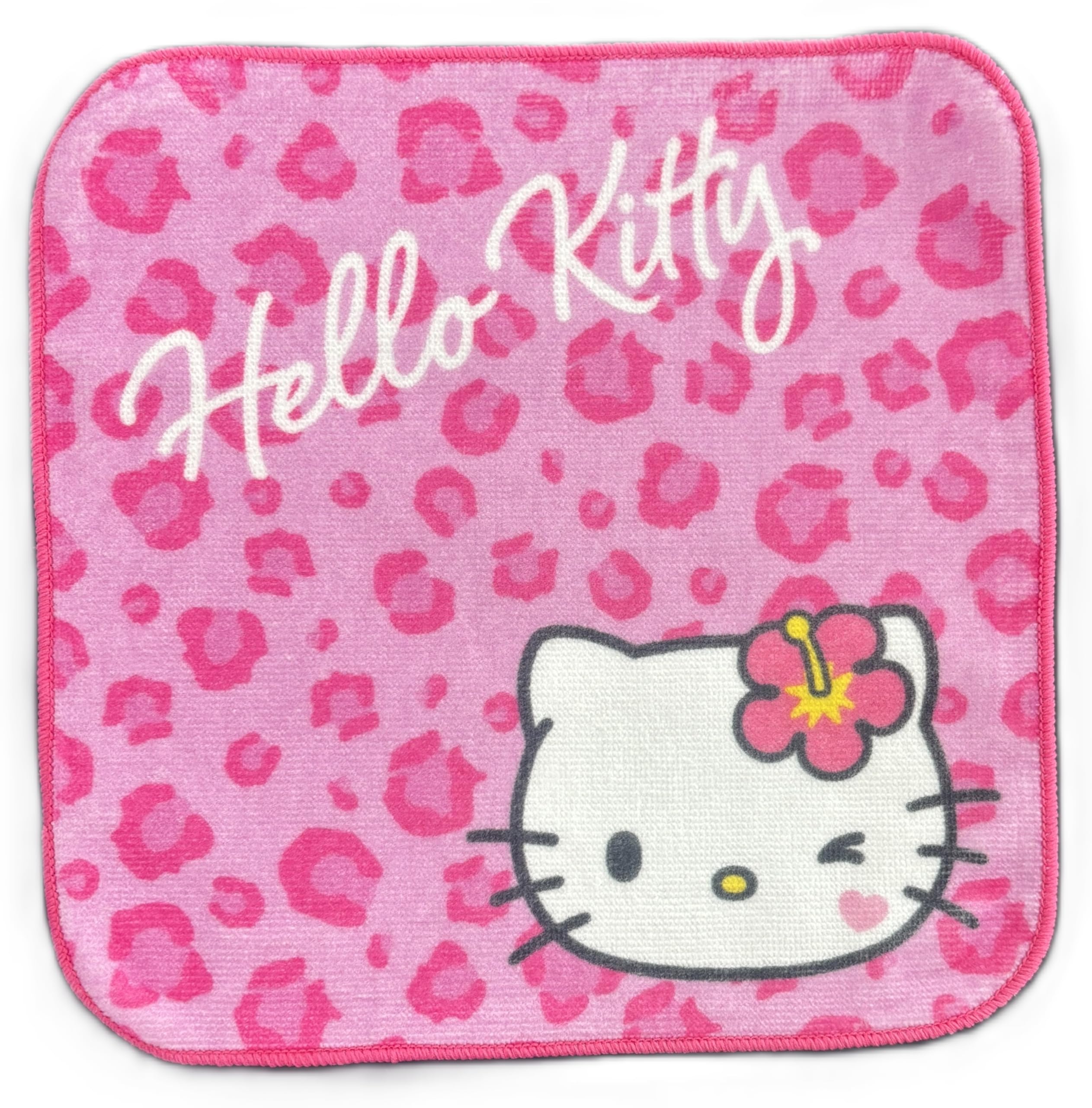 Hayashi Mini 20 x 20 Kogal fashion Hello PP520500 Towel, approx. cm, Sanrio, (Japanese subculture), Kitty,