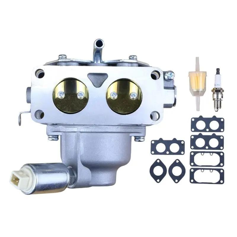 791230 Carburatore Per Briggs Stratton 407777 Motore Bicilindrico a V LA150 20-25HP Tosaerba Carburatore Sostituisce 699709 499804 MIA10632
