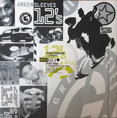 12-Zoll Schallplatte FREDDIE MCGREGOR - Rumours GRED555 Greensleeves Re 1997 UK ObiReggae, Ska & Dub Gebraucht