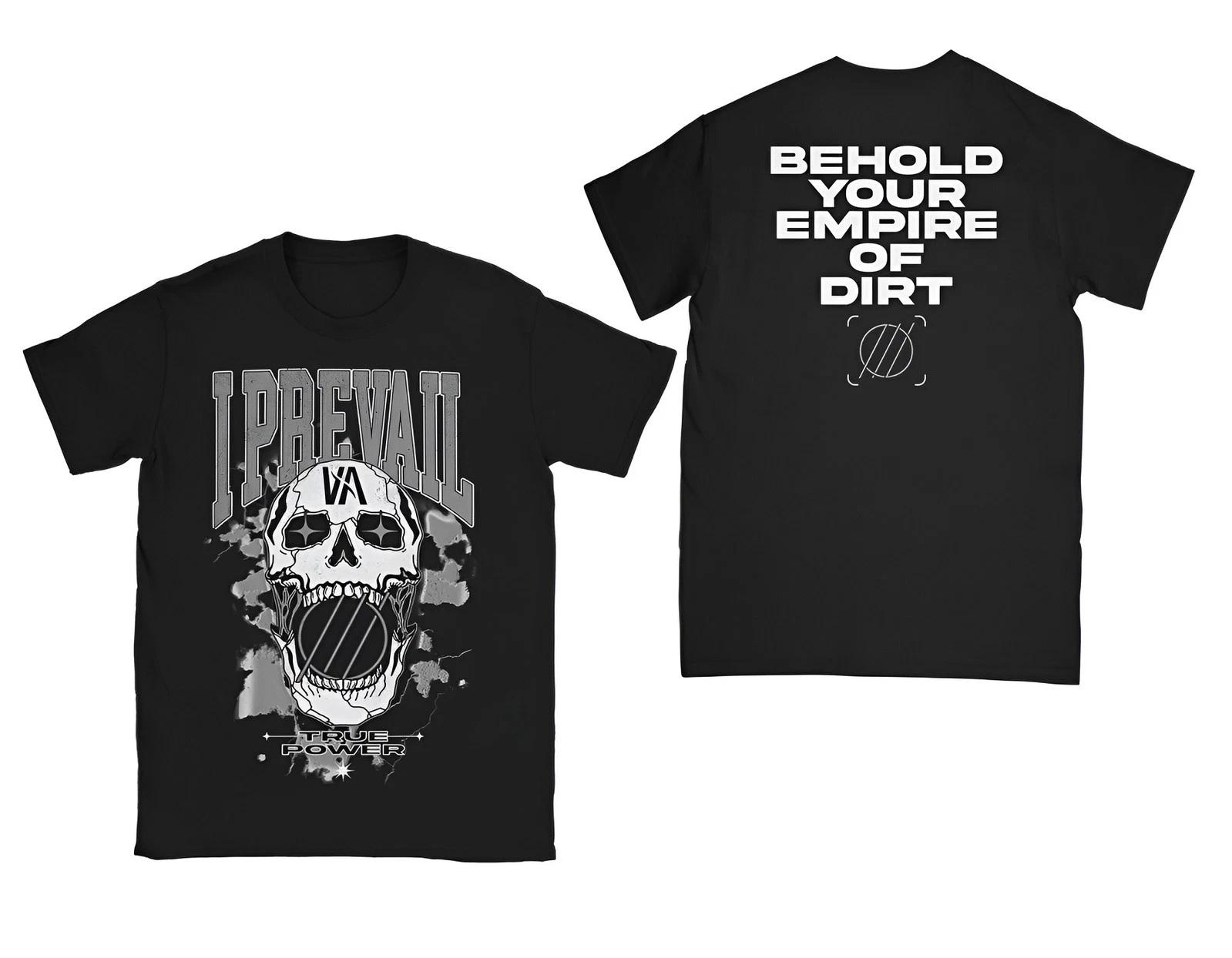 I Prevail True Power Rowdy Skull T-Shirt S-3XL NEW XL