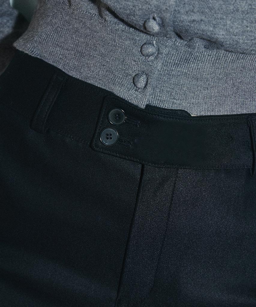 Aueonoseuteljia 90S Capri Pants_Black(O25-Pt01)
