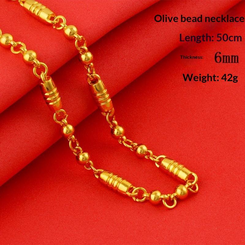 Gold Plated Alloy Chain Necklace Fadeproof Hypoallergenic Long Lasting Shine Dainty Thin Chain for Women Daily All-day Wear