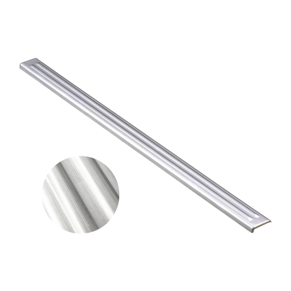 SEIWA Rear Hatch Scuff Plate Step Guard IMP113 Stainless Steel Silver with Tape for Suzuki Jimny Sierra Double-Sided & (JB64/JB74)