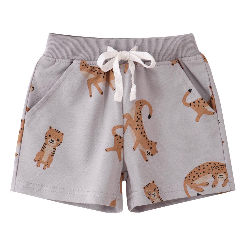 Kids Summer Cotton Striped Shorts - Casual Pants for Boys and Girls 4T