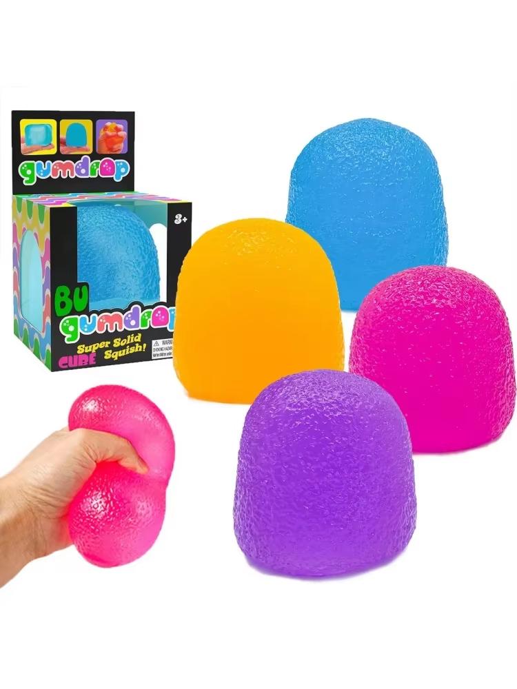 Scatola Sorpresa NeeDoh Giocattoli Squishy Casuali Mistero - Super Solido da Spremere Sollievo dallo Stress Giocattoli Sensoriali Fidget per Bambini Adulti