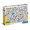 Puzzle - CLEMENTONI - Compact 1000 Pieces Impossible Snoopy - Ecological - 70 X 50 Cm