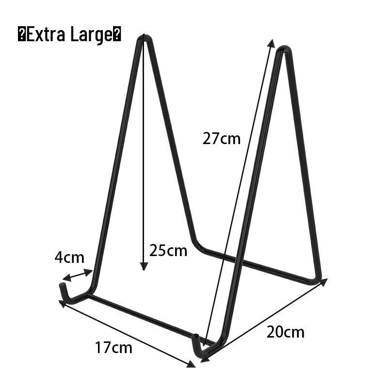 Vertical Glass Photo Frame Stand for Desk and Floor