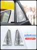 For Mercedes Benz GLK Class X204 2008-2015 Car Front Rear Door Window A-pillar Triangle Tweeter Audio Speaker Cover Trim Frame KM5
