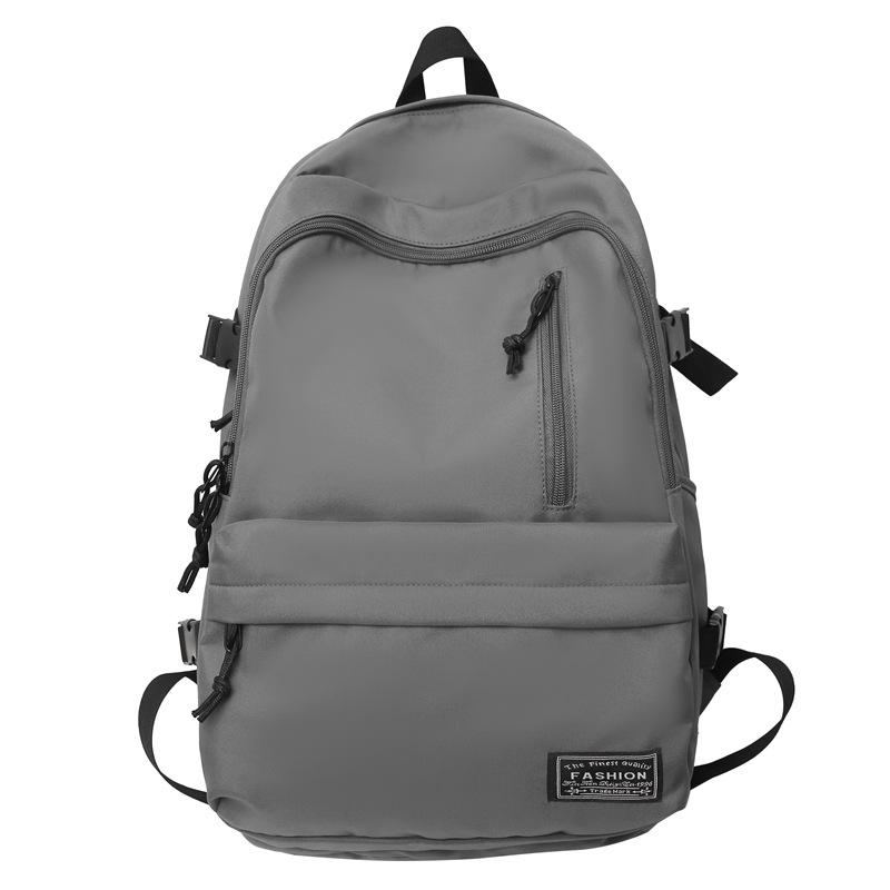 Schoolbag Backpack Wind School Bag College Student College Wind Large Capacity Travel Backpack Commuter Computer Bag Neutral