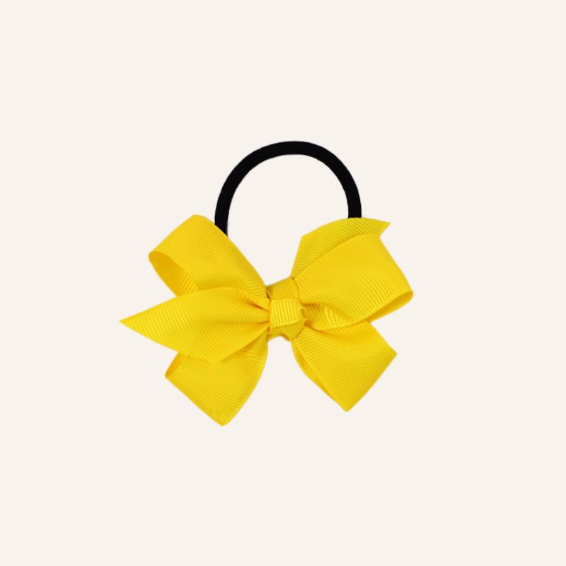 20-Pack Children's Grosgrain Ribbon Hair Ties: Cute Bubble Flowers, Accessories for Girls