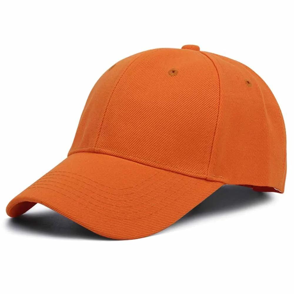 New Unisex Cap Casual Plain Baseball Cap Adjustable Snapback Hats For Women Men Hip Hop Cap Street Dad Hat