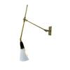 Sputnik Leuchte Küchenleuchte Italienisches Diabolo Design Wandleuchte 1950er Mid Century Leuchte Wandleuchte Zweifarbig Rohmessing