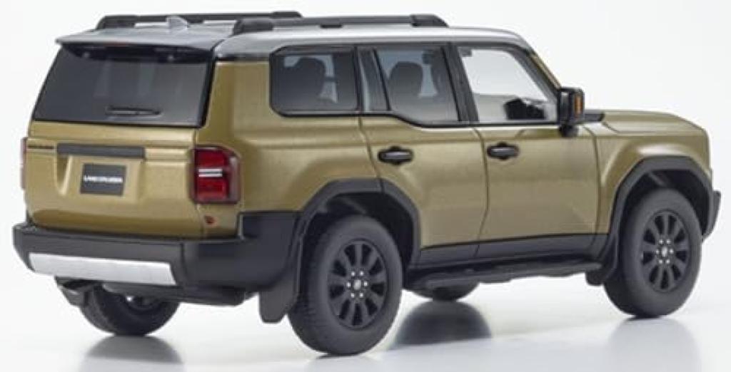Kyosho Original Scale Toyota Land Cruiser 250 ZX First Edition Finished Product KS03927SG1 1/43 (Sand/Light Gray)