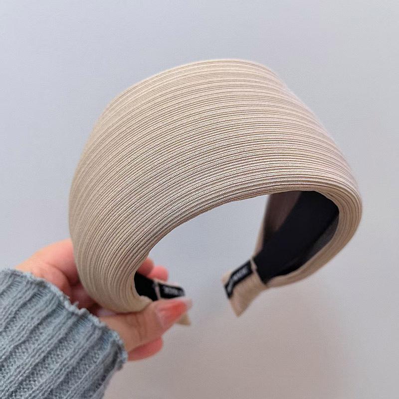 Dickes High-End-Stirnband mit breiter Krempe für Damen - 2025 Herbst/Winter Rutschfestes Haaraccessoire