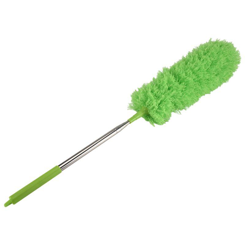 

AEE2-Gutter Cleaning Brush Roofing Tool With Telescopic Extendable Pole 8.2Ft Guard Cleaner Tool Easy Remove Leave зелёный