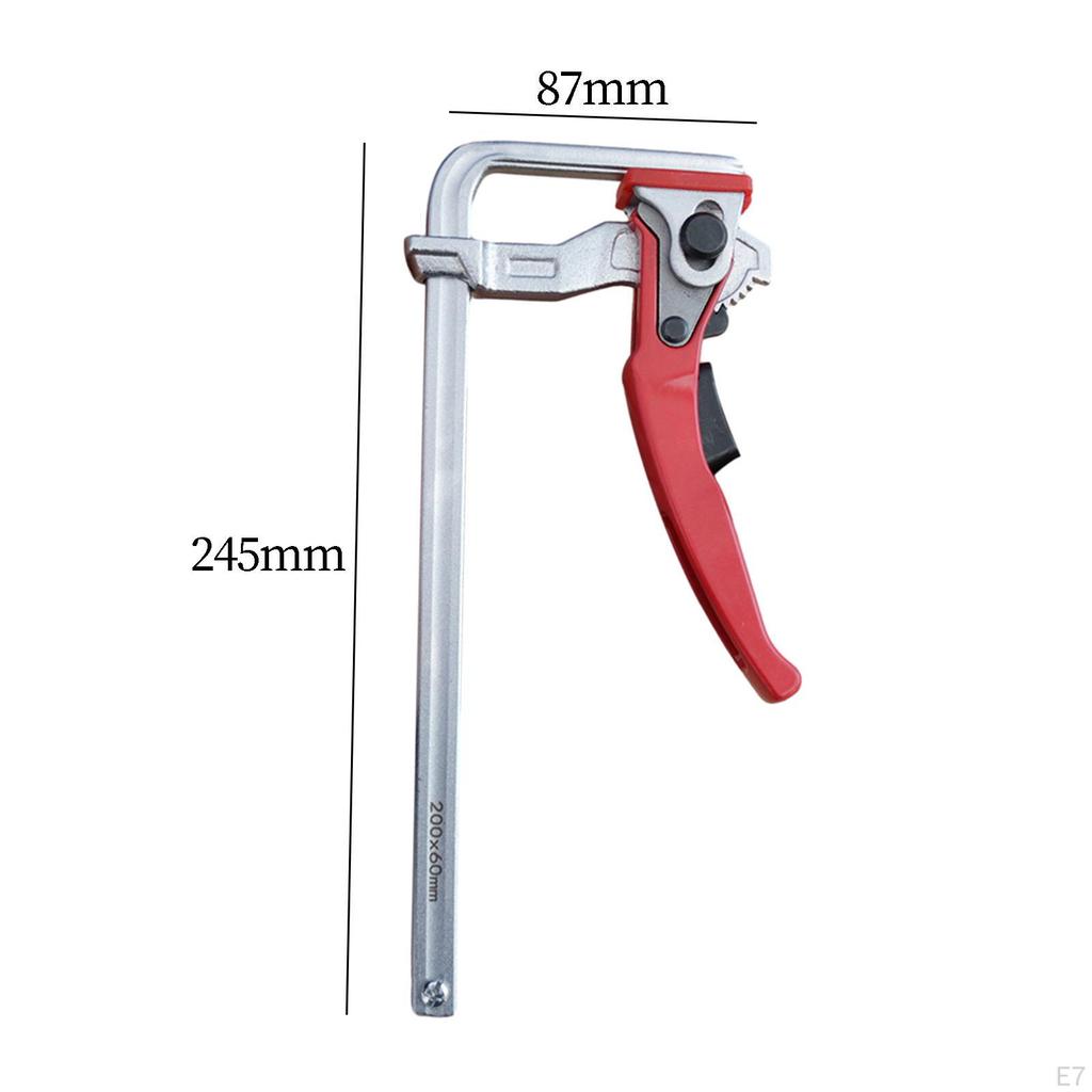 Clamp Ratchet Strong Tension Woodworking Tool Heavy Duty Multi Angle Quick