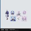 Sunsyea Honkai Star Rail Official Merch miHoYo Original Authentic RXLM Acrylic Stand Badge Colored Paper Phainon Castorice