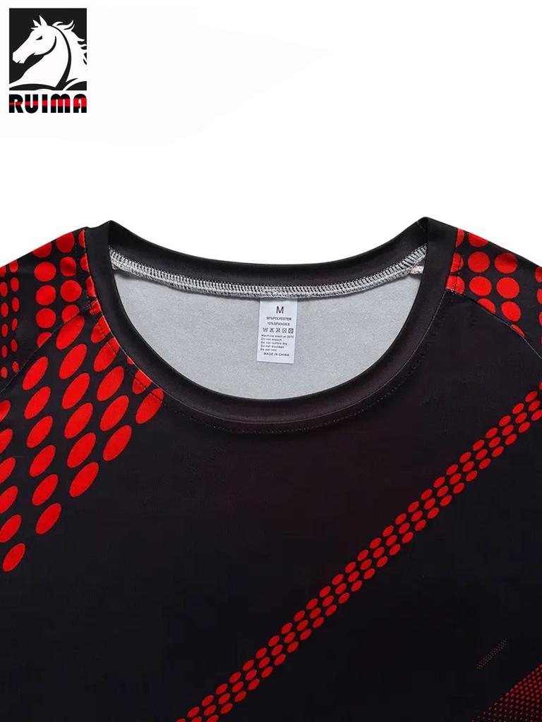 Prodyšný sportovní dres s dlouhým rukávem na basketbal, běh, do posilovny, na cyklistický trénink - Elastická základní vrstva