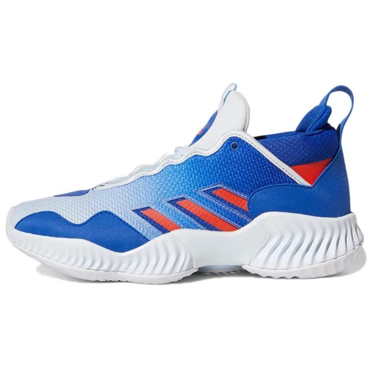 adidas Court Vision 3 'Blue Orange' (Unisex) Vintage Basketball Shoes H67757