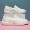 2025 Breathable Loafers Women Spring Summer Slip On Knitted Sports Shoes Woman Anti Slip Soft Sole Walking Shoes Lady