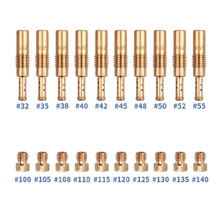 CVK Motorcycles Carburetor Main Jets Injector Nozzle Pilot Idle Jets