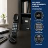 Large Buttons Corded Desktop Phone Flash Mute Redial Wall Mountable Phone  For Seniors