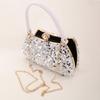 Glitter Sequins Evening Bag for Women Girls Fashion Shoulder Bag All-matching Wedding Purse Shiny Banquet Clutch Handbag  Gold