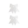 2 Pack Christmas Tree Bows, Decorations, Wreath, for Living Room, Holiday,